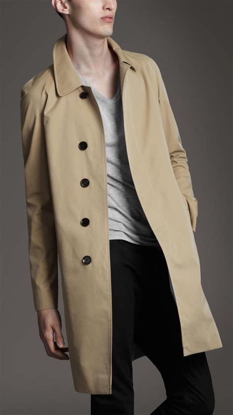 black mac coat mens burberry|gabardine macs for men.